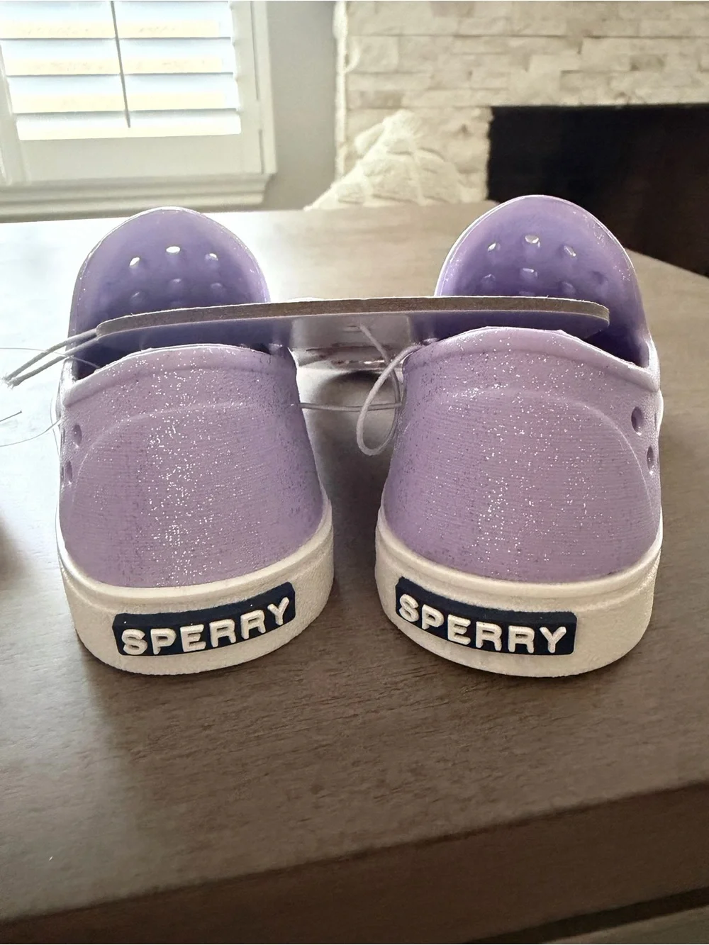 NWT Sperry Toddler Girls Eva Slip-On Lightweight Sneakers 5